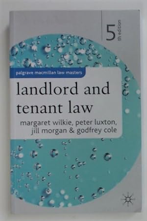 Bild des Verkufers fr Landlord and Tenant Law. 5th Edition. zum Verkauf von Plurabelle Books Ltd