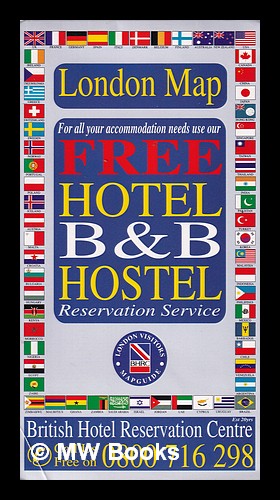 Image du vendeur pour London Map: for all accommodation needs use our free hotel, b&b, hostel reservation service/ London Visitors Mapguide mis en vente par MW Books