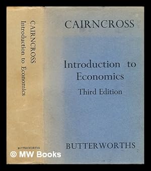 Image du vendeur pour Introduction to economics / Sir Alex Cairncross mis en vente par MW Books