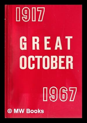 Bild des Verkufers fr Fifty Years of Great Achievements of Socialism: report / by L. L. Brezhnev zum Verkauf von MW Books