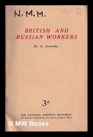 Imagen del vendedor de British and Russian Workers a la venta por MW Books