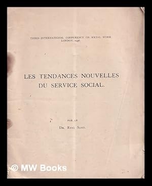 Seller image for Les tendances nouvelles du service social for sale by MW Books