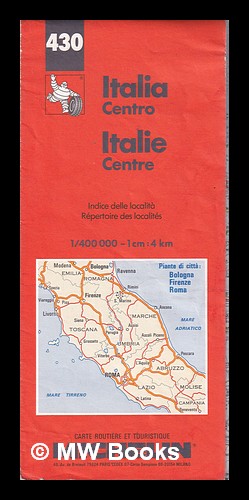 Seller image for Italia centro: indice delle localit, 1/400 000-1 cm.:4 km. = Italie centre : rpertoire des localits, 1/400 000-1 cm.:4 km for sale by MW Books