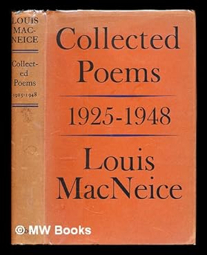 Bild des Verkufers fr Collected poems, 1925-1948 by Louis Macneice zum Verkauf von MW Books