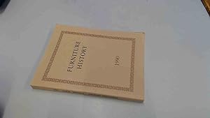Seller image for Furniture History 1990 Volume XXVI for sale by BoundlessBookstore