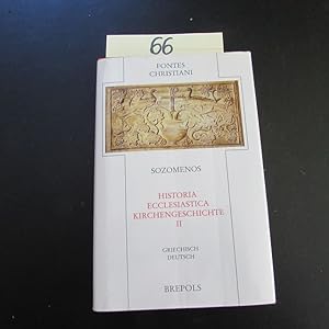 Image du vendeur pour Sozomenos - Historia ecclesiastica - Kirchengeschichte (Band 73/2) mis en vente par Bookstore-Online