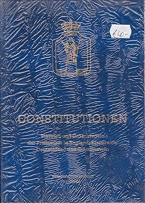 Bild des Verkufers fr Constitutionen : Statuten und Ordensregeln der Freimaurer in England, Frankreich, Deutschland und Skandinavien ; eine historische Quellenstudie aus den Constitutionen der freimaurerischen Systeme, insbesondere zur religisen und christlichen Tradition in zum Verkauf von Antiquariat Torsten Bernhardt eK