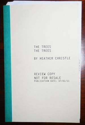 Imagen del vendedor de The Trees The Trees (Review Copy) a la venta por Derringer Books, Member ABAA