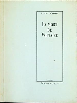 Bild des Verkufers fr La mort de Voltaire zum Verkauf von Librodifaccia