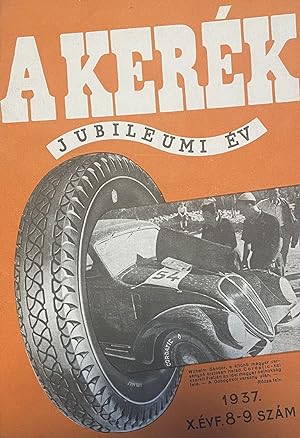 A kerék. 1937 nr 8-9 [The Wheel. 1937 nr 8-9]