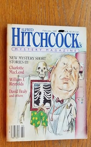 Bild des Verkufers fr Alfred Hitchcock's Mystery Magazine February 1986 zum Verkauf von Scene of the Crime, ABAC, IOBA