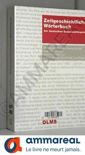 Imagen del vendedor de Zeitgeschichtliches Wrterbuch der deutschen Gegenwartssprache. a la venta por Ammareal