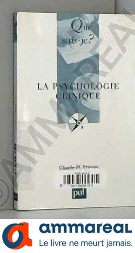 Imagen del vendedor de La Psychologie clinique a la venta por Ammareal