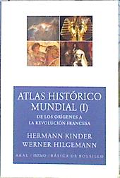 Imagen del vendedor de Atlas hist�rico mundial I : de los or�genes a la Revoluci�n Francesa a la venta por Almacen de los Libros Olvidados