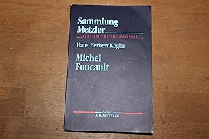 Bild des Verkufers fr Michel Foucault. Sammlung Metzler. Realien zur Philosophie. Sammlung Metzler Band 281. zum Verkauf von Bockumer Antiquariat Gossens Heldens GbR