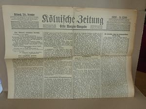 Kölnische Zeitung vom 20. Juni 1916. Erste Morgen-Ausgabe.