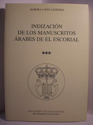 Imagen del vendedor de Indizacin de los manuscritos rabes de El Escorial. Tomo III a la venta por Librera Antonio Azorn