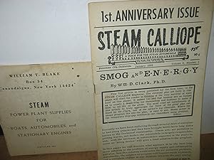 Steam Calliope Volume 2, Number 1. January, 1966 A Voice For The Steam Automobile