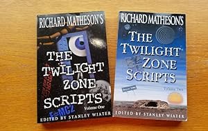 Seller image for Richard Matheson's The Twilight Zone Scripts Volume One & Two: Nightmare at 20,000 Feet & "Nick of Time" ( Signed by William Shatner ) for sale by Scene of the Crime, ABAC, IOBA