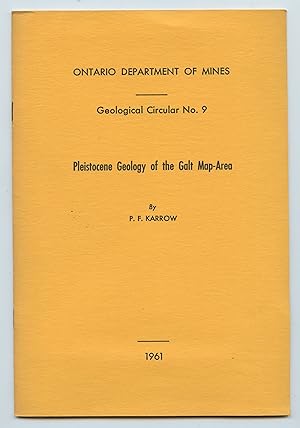 Image du vendeur pour Pleistocene Geology of the Galt Map-Area mis en vente par Attic Books (ABAC, ILAB)