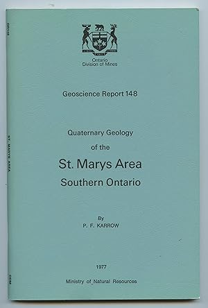 Image du vendeur pour Quaternary Geology of the St. Marys Area, Southern Ontario mis en vente par Attic Books (ABAC, ILAB)