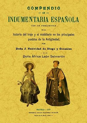 COMPENDIO DE INDUMENTARIA ESPAÑOLA