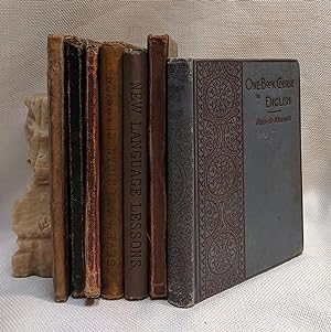 [Norwegian Immigrant Collection] 7 turn of the century English Language Learning Books