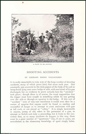 Imagen del vendedor de Shooting Accidents, Many of Which Prove Fatal, That Occur Each Year. An uncommon original article from the Badminton Magazine, 1903. a la venta por Cosmo Books