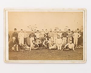 A vintage photograph of the Mount Gambier Football Club