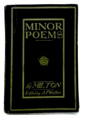 Seller image for Select Minor Poems of John Milton for sale by World of Rare Books