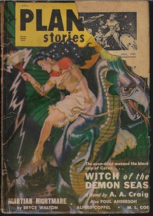 PLANET Stories: January, Jan. 1951