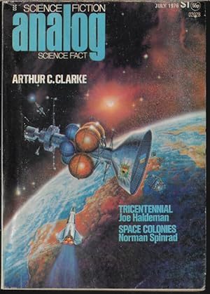 Immagine del venditore per ANALOG Science Fiction/ Science Fact: July 1976 venduto da Books from the Crypt