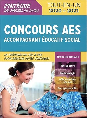 concours AES ; accompagnant éducatif social ; tout-en-un (édition 2020/2021)