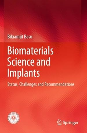 Bild des Verkufers fr Biomaterials Science and Implants : Status, Challenges and Recommendations zum Verkauf von AHA-BUCH GmbH