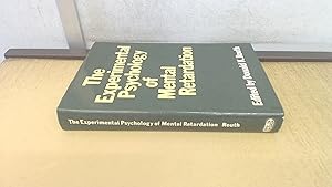 Imagen del vendedor de Experimental Psychology of Mental Retardation (Current concerns in clinical psychology) a la venta por BoundlessBookstore
