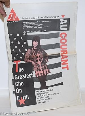 Seller image for Au Courant: Lesbian, Gay & Bisexual Newsweekly; vol. 12, #50, October 24, 1994: the Greatest Cho on Earth for sale by Bolerium Books Inc.