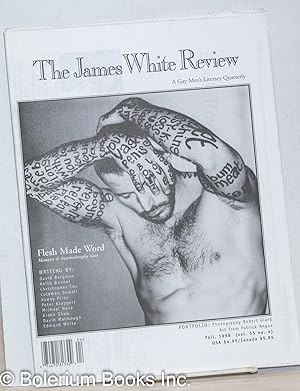 Immagine del venditore per The James White Review: a gay men's literary quarterly; vol. 15, #4, Fall 1998, Whole #57; Flesh Made Word venduto da Bolerium Books Inc.