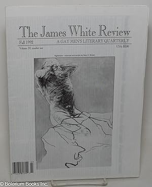 Seller image for The James White Review: a gay men's literary quarterly; vol. 10, #1, Fall 1992 for sale by Bolerium Books Inc.