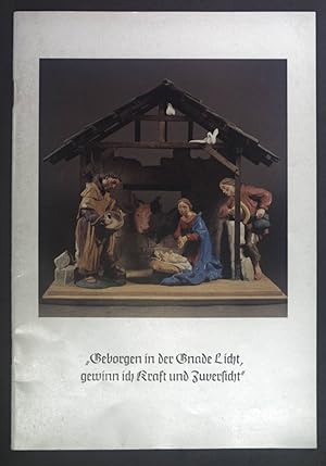 Image du vendeur pour Der Weihnachtsgast. - in: "Geborgen in der Gnade Licht, gewinn ich Kraft und Zuversicht." mis en vente par books4less (Versandantiquariat Petra Gros GmbH & Co. KG)