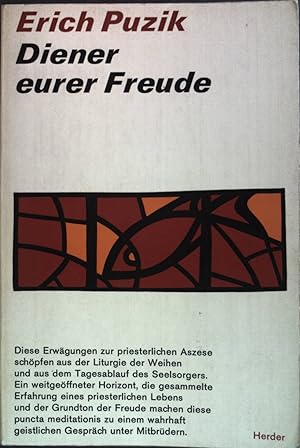 Seller image for Diener eurer Freude for sale by books4less (Versandantiquariat Petra Gros GmbH & Co. KG)