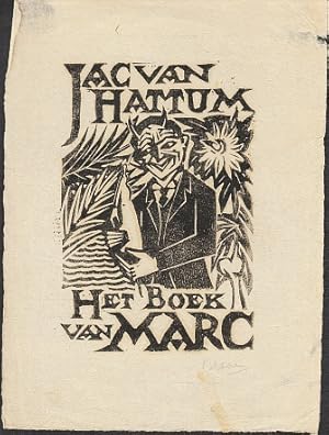 Jac. van Hattum. Het boek van Marc. (11 originele linosneden).