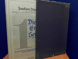 Frankfurter Allgemeine. Die Erste Seite I/ II. ( FAZ)