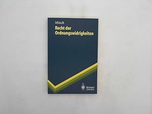 Recht der Ordnungswidrigkeiten (Springer-Lehrbuch)