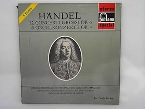 Bild des Verkufers fr Hndel - 12 Concerti Grossi OP. 6, 6 Orgelkonzerte OP.4 / 6 Platten [Vinyl] zum Verkauf von Das Buchregal GmbH