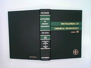 Immagine del venditore per Encyclopedia of Chemical Technology: Sulfoxides to Thorium and Thorium Compounds venduto da Das Buchregal GmbH