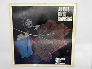 Juliette Greco - Chansons [Vinyl] Philips 24twen B77 981 L Twen