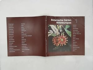 Botanische Gärten Mitteleuropas 1 A-J