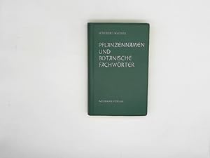 Pflanzennamen und botanische Fachwörter. . 4. Auflage
