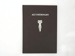 Bild des Verkufers fr Alt-Thringen, Bd.29 zum Verkauf von Das Buchregal GmbH