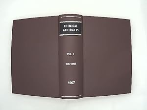 Chemical Abstracts Vol. 1 Pages 1087 - 2206, 1907